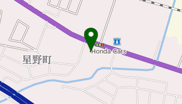 Honda Cars小樽星野店の地図画像