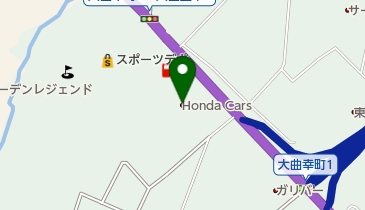 Honda Cars札幌中央北広インター店の地図画像