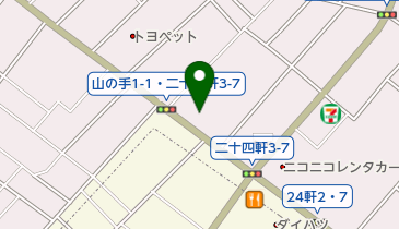 Honda Cars北海道宮の森店の地図画像