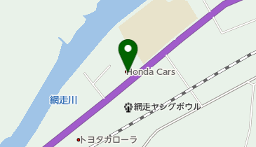 Honda Cars北見網走店の地図画像