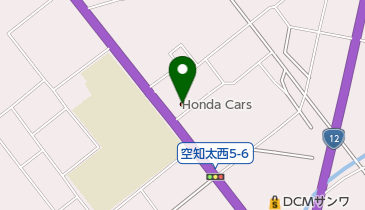 Honda Cars滝川砂川店の地図画像