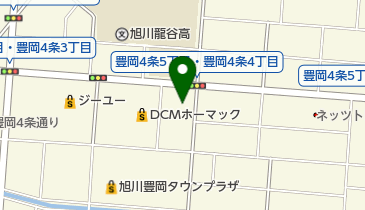 Honda Cars旭川豊岡店の地図画像