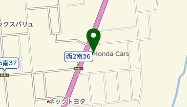 Honda Cars帯広稲田店の地図画像