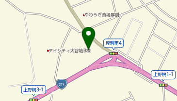 Honda Cars札幌中央南インター店の地図画像
