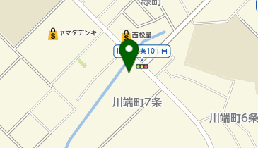 Honda Cars旭川川端店の地図画像