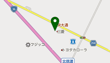 北央三菱自動車販売千歳本店の地図画像