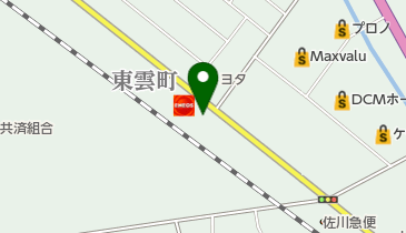 函館中央三菱自動車販売八雲店の地図画像