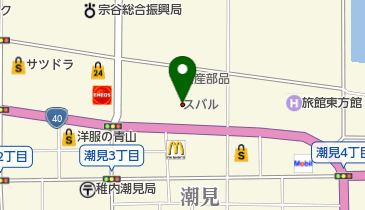 スバルショップ稚内横田モータースの地図画像