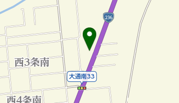 帯広スバル自動車稲田店の地図画像