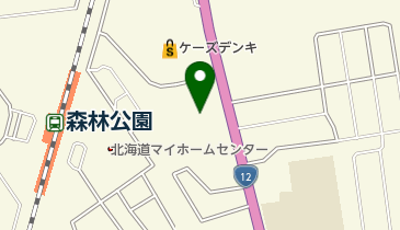 北海道スバル厚別店の地図画像