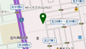 スズキ自販北海道スズキアリーナ札幌北の地図画像