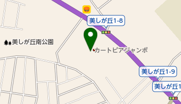 スズキレピオスズキアリーナ札幌美しが丘の地図画像