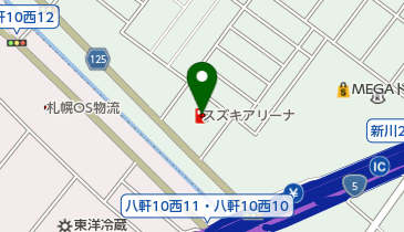 スズキレピオスズキアリーナ新川インターの地図画像