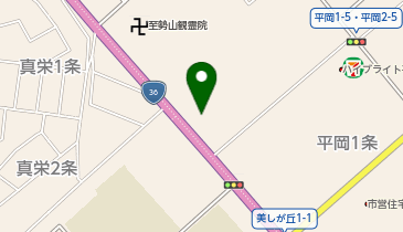 スズキ自販北海道スズキアリーナ札幌清田の地図画像