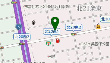 クルムスSAPPOROの地図画像