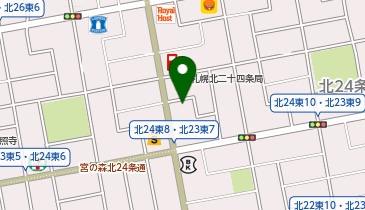 クルムスSAPPORO北24条店の地図画像