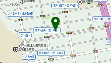 レッドバロン環状北大店の地図画像