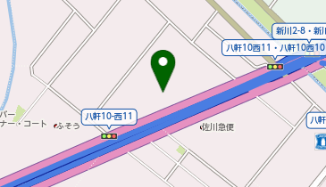 レッドバロン札幌の地図画像