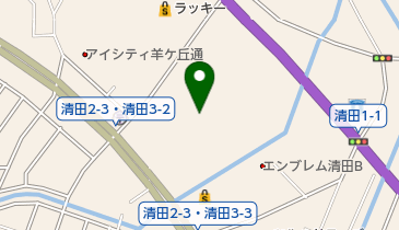 Bike Space高見道の地図画像