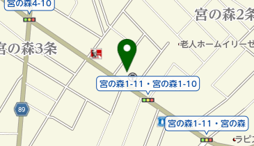 BMW宮の森の地図画像
