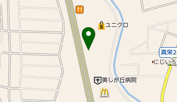 アルファロメオ札幌清田の地図画像