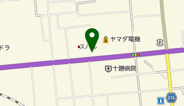 メルセデス・ベンツ帯広の地図画像