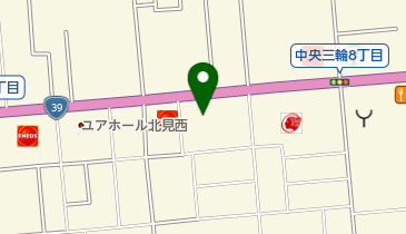 メルセデス・ベンツ北見 サーティファイドカーセンターの地図画像