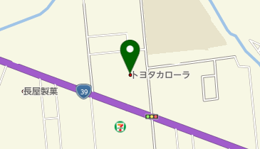 トヨタカローラ北見東相内店の地図画像