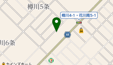 ネッツトヨタ札幌プラザいしかりの地図画像