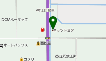 ネッツトヨタ旭川なよろ店の地図画像