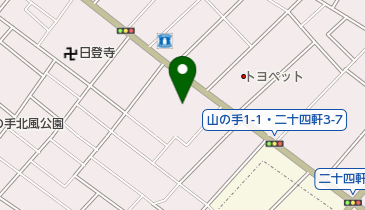 ネッツトヨタ道都U-MEGA山の手店の地図画像