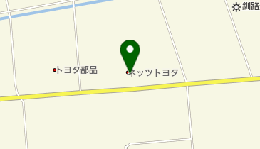 ネッツトヨタ釧路星が浦店の地図画像