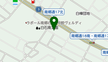 ネッツトヨタ道都T・ZONE南郷店の地図画像
