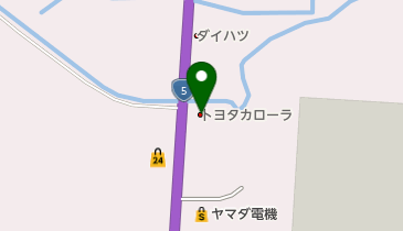 AGHトヨタ札幌アンビシャス倶知安の地図画像