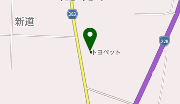 トヨタカローラ函館木古内店の地図画像