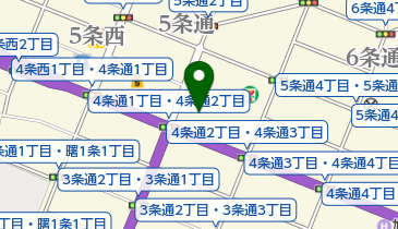 旭川トヨタ自動車旭川店の地図画像