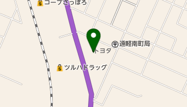 旭川トヨタ自動車遠軽店の地図画像