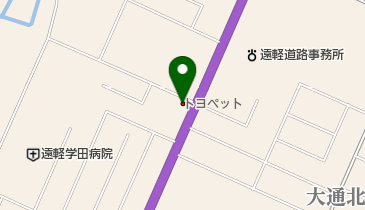 北見トヨペット遠軽店の地図画像
