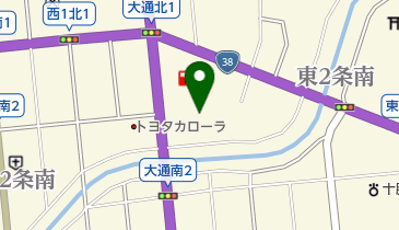 ネッツトヨタ帯広ネッツU-carセンターの地図画像