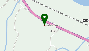 トヨタカローラ函館八雲店の地図画像