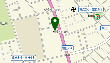 AGHトヨタ札幌アンビシャス手稲の地図画像