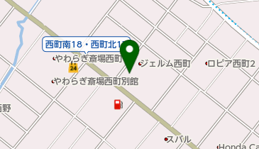 札幌日産くるまるく西の地図画像