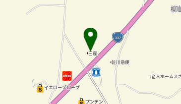 函館日産江差店の地図画像