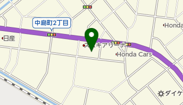 Honda Cars南北海道U-Select室蘭の地図画像