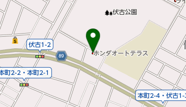 Honda Cars札幌西U-Select伏古の地図画像