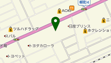 北海道三菱自動車販売苫小牧店の地図画像