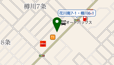 北海道三菱自動車販売花川店の地図画像