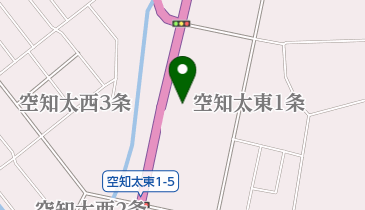 北北海道三菱自動車販売空知店の地図画像