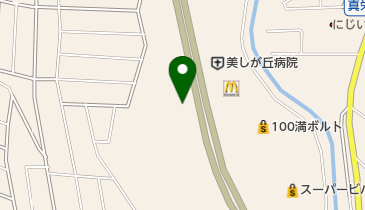 北海道スバルカースポット羊ヶ丘通の地図画像