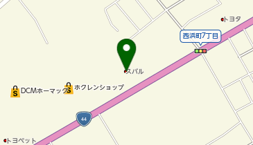 スバルショップ根室カーランド横山の地図画像